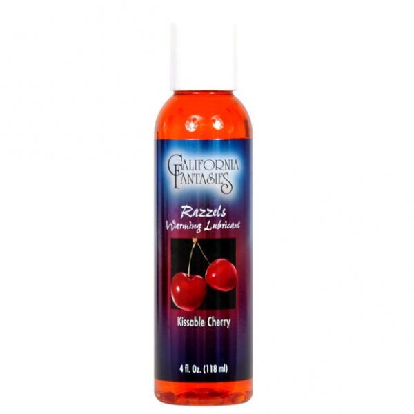 Razzels Warming Flavored Lubricant 4 oz Cherry