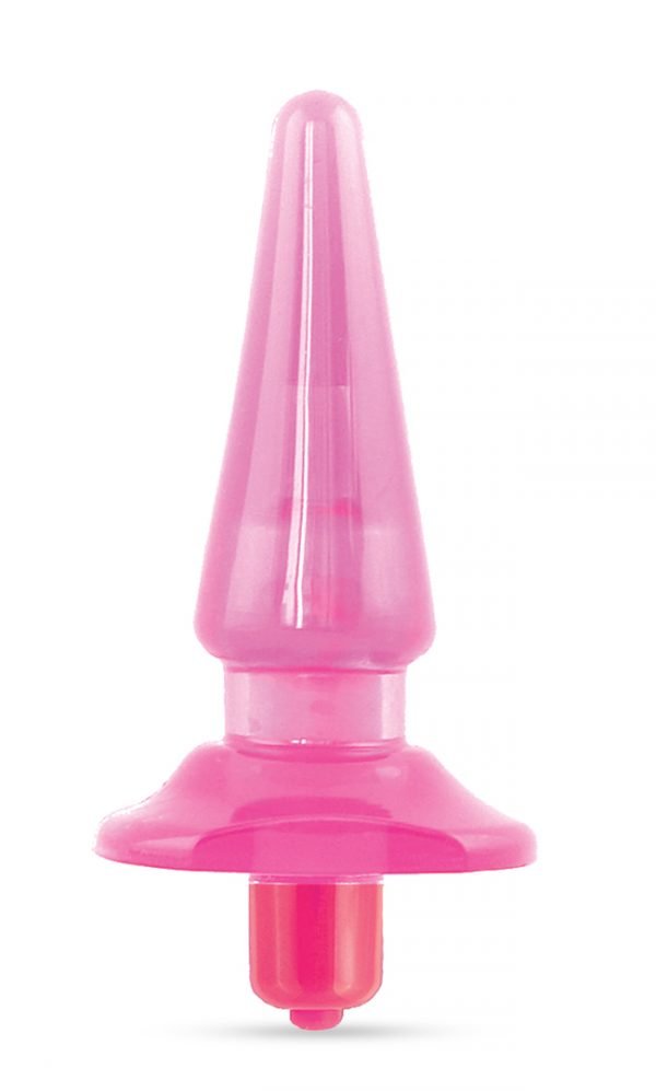 Sassy Vibrating Anal Plug Pink
