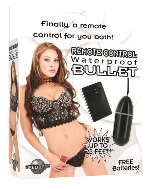 Remote Control Waterproof Bullet - Black - Image 2